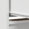 vidaXL Highboard White Engineered wood Tall Highboard Rectangular