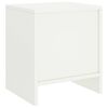 vidaXL Bedside Cabinet White Solid Pine Wood Standard Bedside Cabinet