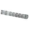 vidaXL Field Fence Silver 984.3" x 31.5" Galvanized steel