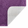 vidaXL Anti-slip Bath Mat Purple 23.6" x 35.4" PP