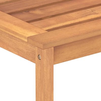 vidaXL Patio Bench 70.9" Solid Teak Wood