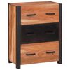 vidaXL Buffets & Sideboards Brown 55 x 30 x 75 cm solid acacia wood