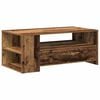 vidaXL Coffee Table Old Wood 40.16 x 21.65 x 17.13 in Engineered Wood