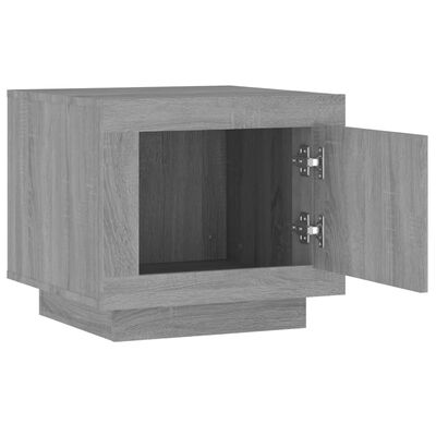vidaXL Coffee Table Gray Sonoma 20.1"x19.7"x17.7" Engineered Wood