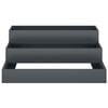vidaXL Garden Planter Anthracite 35.43 x 35.43 x 13.78 in