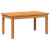 vidaXL Coffee Table Oil Natural Solid Acacia Wood