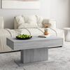 vidaXL Coffee Table Grey Sonoma Engineered Wood Medium Modern