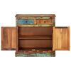 vidaXL Cabinet Multicolor Reclaimed solid wood Medium Cabinet