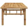 vidaXL Coffee Table Natural Bamboo Bamboo Medium Bamboo Coffee Table