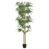 vidaXL Artificial Bamboo Tree Green Bamboo, Textile fiber, Plastic Medium