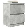 vidaXL TV Cabinet Concrete grey Engineered wood Standard TV Cabinet