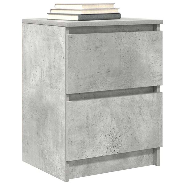 vidaXL TV Cabinet Concrete grey Engineered wood Standard TV Cabinet