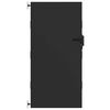 vidaXL Garden Gate 33.5x68.9" Corten Steel