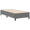 vidaXL Bed Frame Light gray 35.4" x 78.7" Corduroy fabric