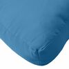 vidaXL Pallet Cushion Melange blue 100% polyester 23.6x23.6 in
