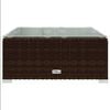 vidaXL Garden Lounge Set Brown and Cinnamon Red