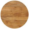 vidaXL Table Top &Oslash; 35.4"x1.5" Round Solid Wood Mango