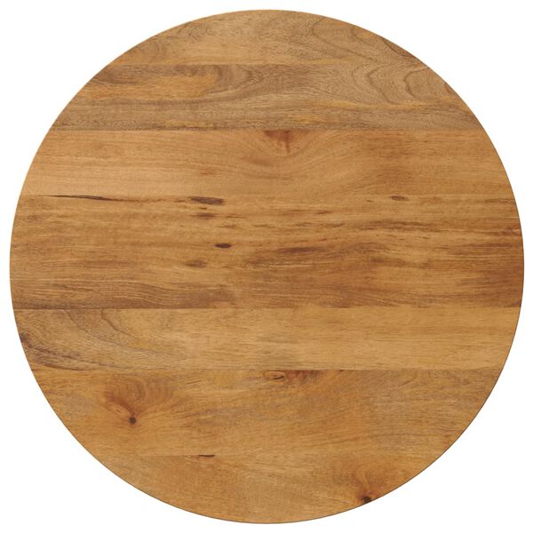 vidaXL Table Top &Oslash; 35.4"x1.5" Round Solid Wood Mango