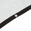 vidaXL Clear Tarpaulin with Eyelets 39.4x39.4' Polyethylene