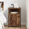 vidaXL Bedside Cabinet Old Wood 15.75 x 16.54 x 23.62 in