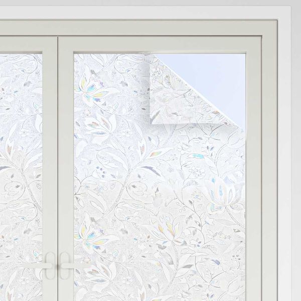 vidaXL Window Film Set of 4 PVC Large Pattern Window Film