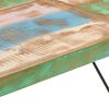 vidaXL Bar Table Mixed color Solid reclaimed wood and iron Large Durable
