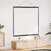 vidaXL Projection Screen Wall-Hanging 72 Inch 1:1