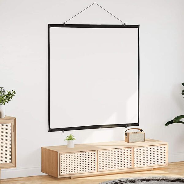 vidaXL Projection Screen Wall-Hanging 72 Inch 1:1