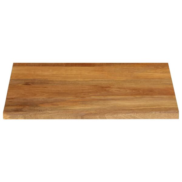 vidaXL Table Top Oak Solid mango wood Medium Table Top Square Rustic