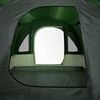 vidaXL Camping Tent Tunnel 3-Person Green Waterproof