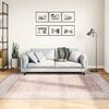 vidaXL Rug Beige 100% Polyester Large Rug Rectangular Trendy