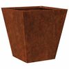 vidaXL Garden Planter Normal metal color (rust develops over time)