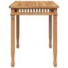 vidaXL Dining Table Teak Solid Teak wood Medium Durable Dining Table