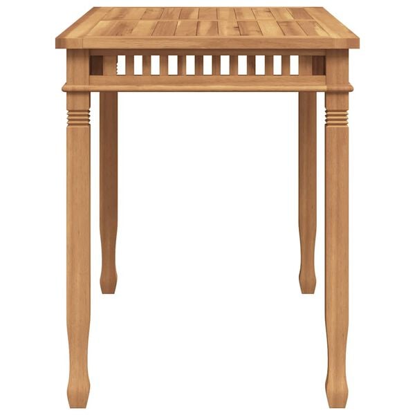 vidaXL Dining Table Teak Solid Teak wood Medium Durable Dining Table