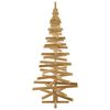 vidaXL Christmas Trees with Stand Brown 70.9" Solid pine wood