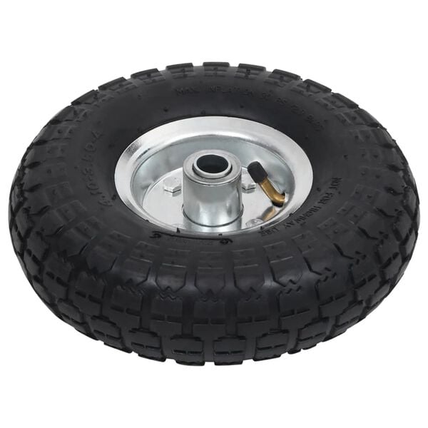 vidaXL Sack Truck Wheels 2 pcs Rubber 4.10/3.50-4 (260x83)