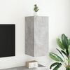 vidaXL TV Wall Cabinet Concrete Grey Engineered Wood TV Wall Cabinet