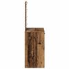vidaXL Dressing Table Old Wood 50 x 41 x 135 cm Engineered wood
