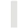 vidaXL Radiator Cover White 58.7x7.9x32.3" Engineered Wood