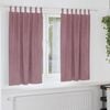 vidaXL Blackout Curtains 2 pcs Dark Pink 55.12 x 68.90 in Velvet