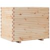 vidaXL Garden Planter Natural wood Solid pine wood Large