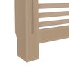 vidaXL Radiator Cover 59.8"x7.5"x32.1" MDF