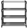 vidaXL Shoe Rack Grey