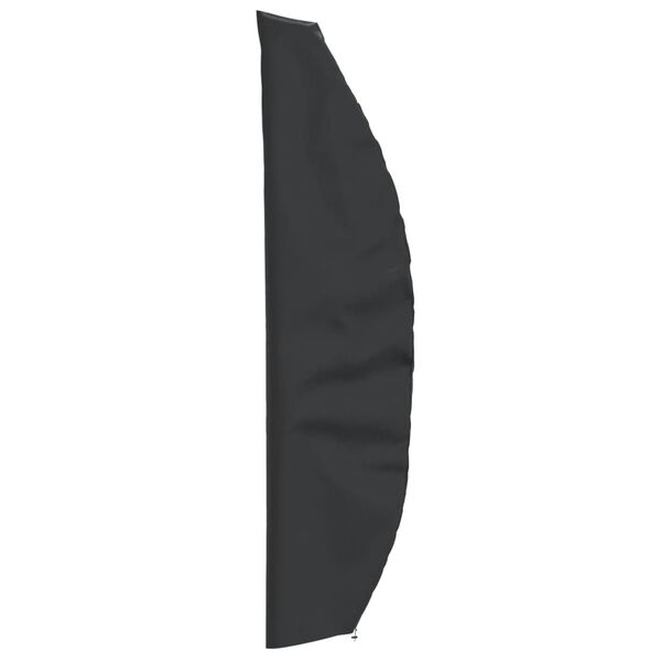 vidaXL Garden Umbrella Cover Black 420D Oxford fabric with PU coating