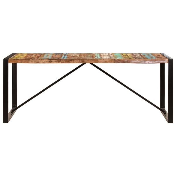 vidaXL Dining Table Multicolor with variations