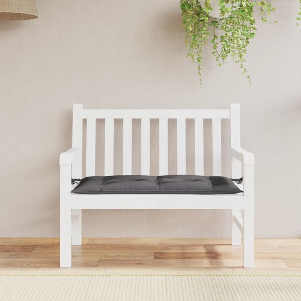 vidaXL Garden Bench Cushion Anthracite Oxford fabric (100% polyester)