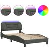 vidaXL Bed Frame Dark Grey