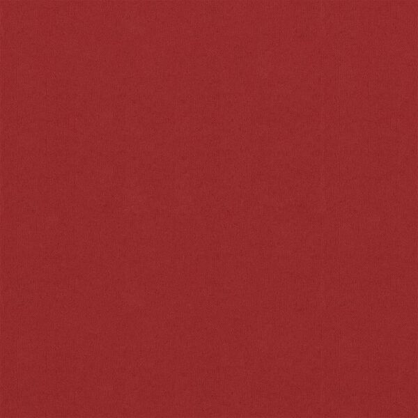 vidaXL Balcony Screen Red 47.2x118.1" Oxford Fabric