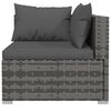 vidaXL Garden Lounge Set Grey and Anthracite