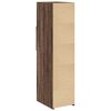 vidaXL Highboard Brown oak Engineered wood Medium Highboard